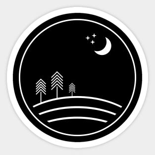 Night View Sticker